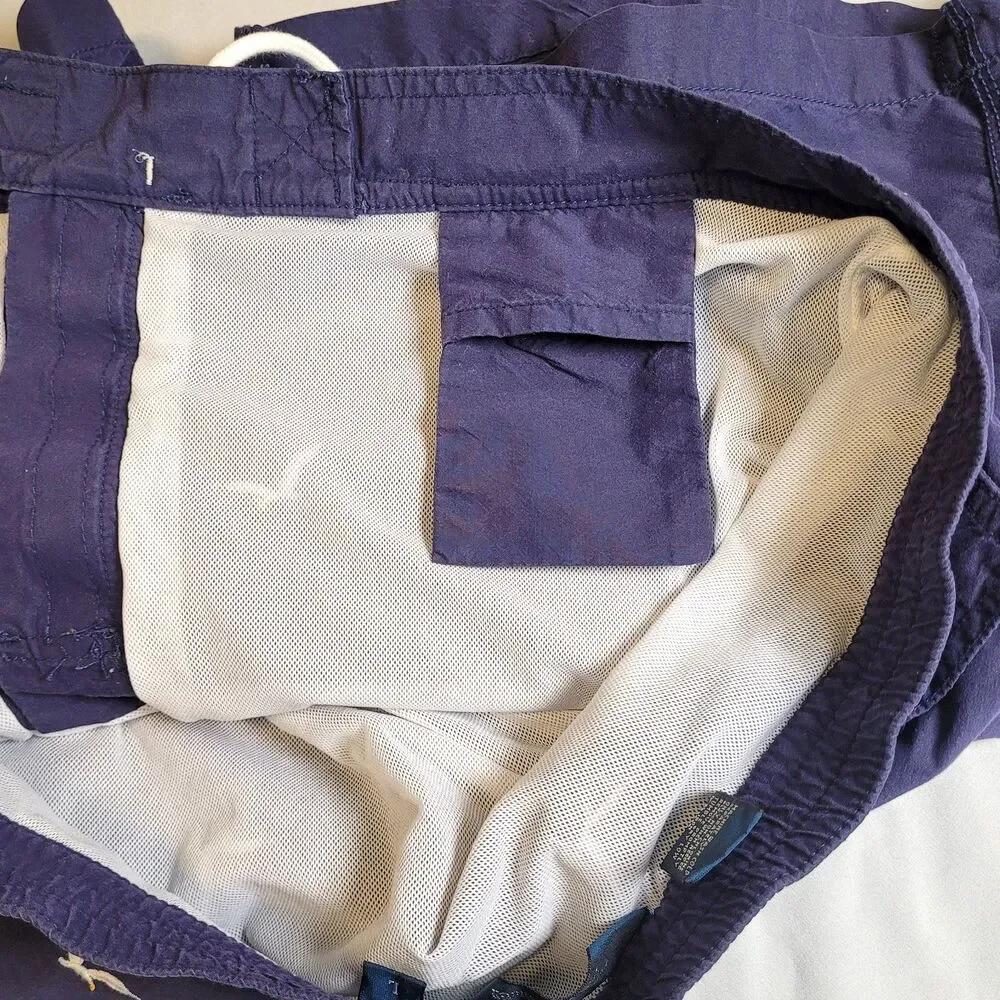 Polo Ralph Lauren Blue Seagull Swim Trunks Shorts Men's L W-36
